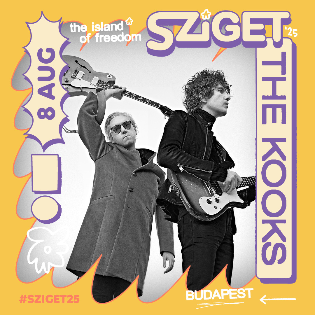Gyorsan jött a hír: a brit The Kooks érkezik Kiwanuka helyett a Sziget Nagyszínpadára
