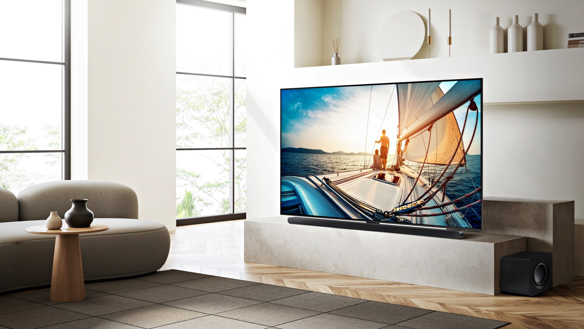 Művészeti inspiráció a Samsung QLED televíziók valódi kvantumpont-technológiájával 